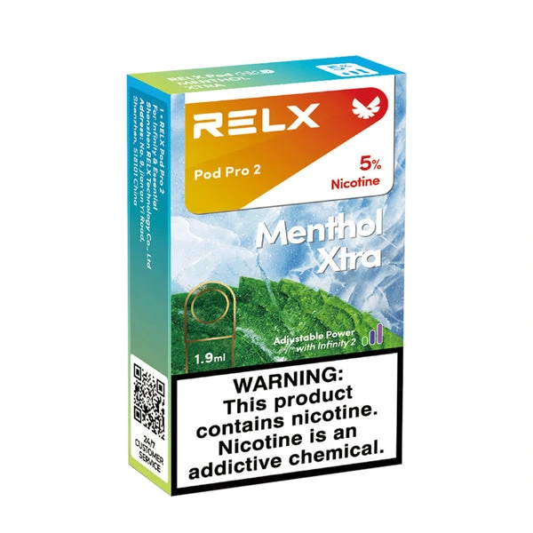 RELX悅刻六代煙彈-Relx6代菸彈-新薄荷Menthol xtra-實拍圖