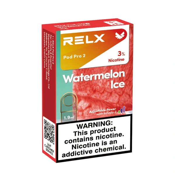 RELX悅刻六代煙彈-Relx6代菸彈-西瓜冰-實拍圖