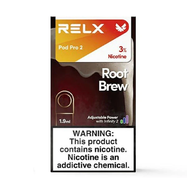 RELX悅刻六代煙彈-Relx6代菸彈-根汁啤酒-實拍圖